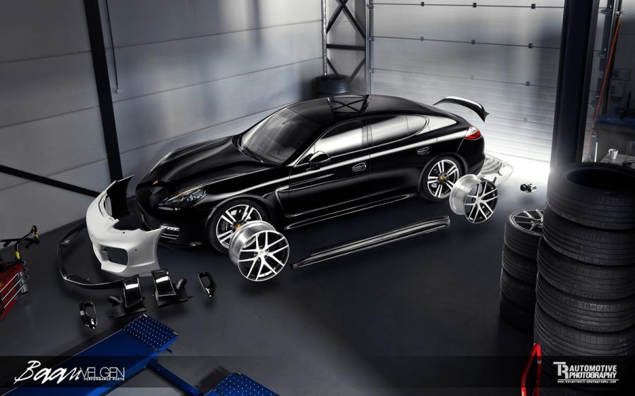  Porsche Panamera Diesel by BaanVelgen 2014 года  (фото 6 из 9)
